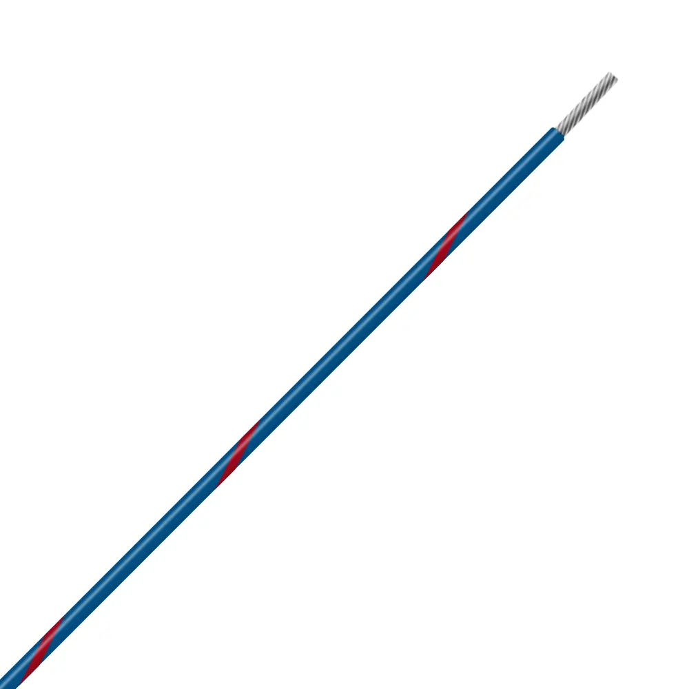 M22759/16-22-62 Blue/Red BTF Stripe - M22759/16-22-62-PRSP, image 1 of 2