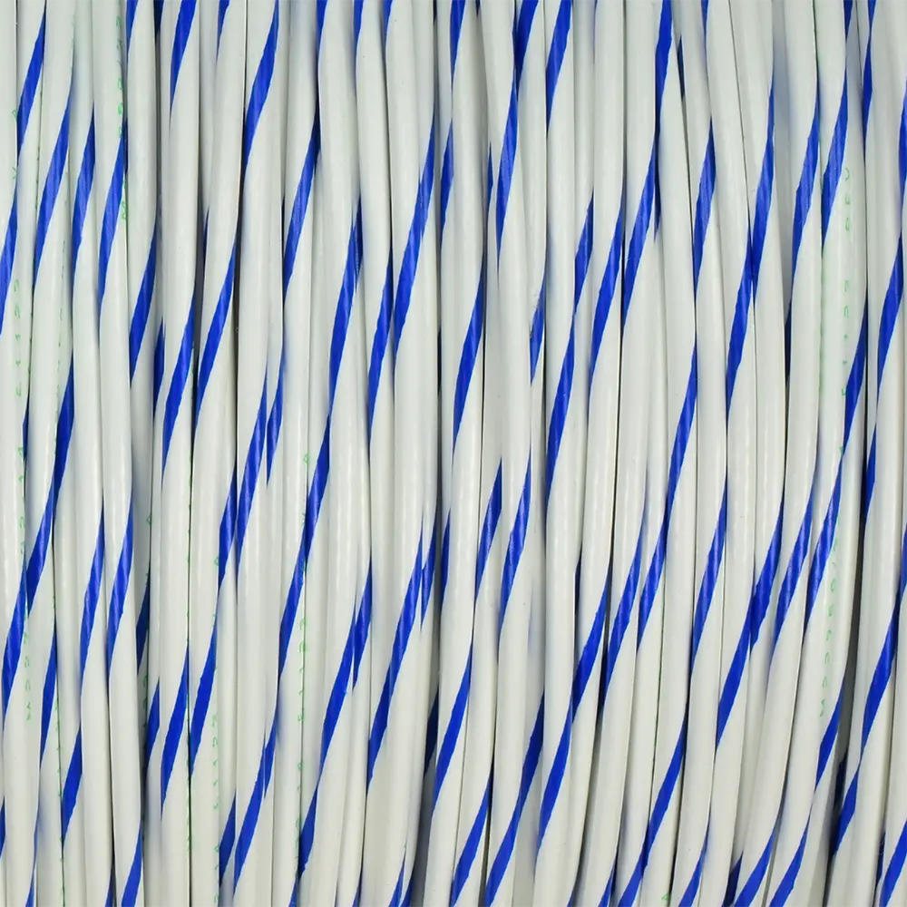 M22759/32-14-96 White/Blue BTF Stripe - M22759/32-14-96-PRSP, image 1 of 2