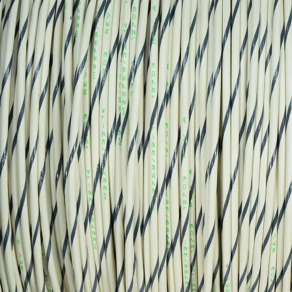 M22759/32-14-98 White/Gray BTF Stripe - M22759/32-14-98-PRSP, image 1 of 2
