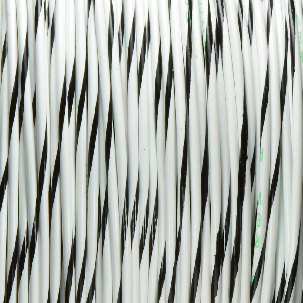 M22759/32-18-90 White/Black BTF Stripe - M22759/32-18-90-PRSP, image 1 of 2
