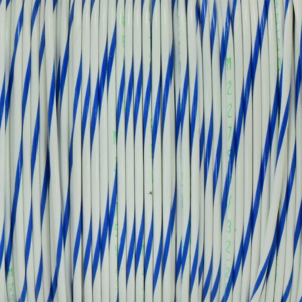 M22759/32-20-96 White/Blue BTF Stripe - M22759/32-20-96-PRSP, image 1 of 2
