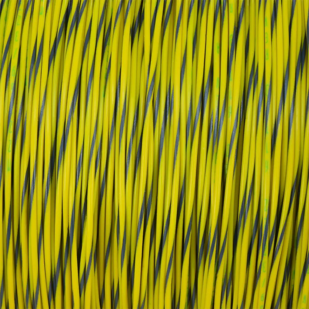 M22759/32-22-48 Yellow/Gray BTF Stripe - M22759/32-22-48-PRSP, image 1 of 2