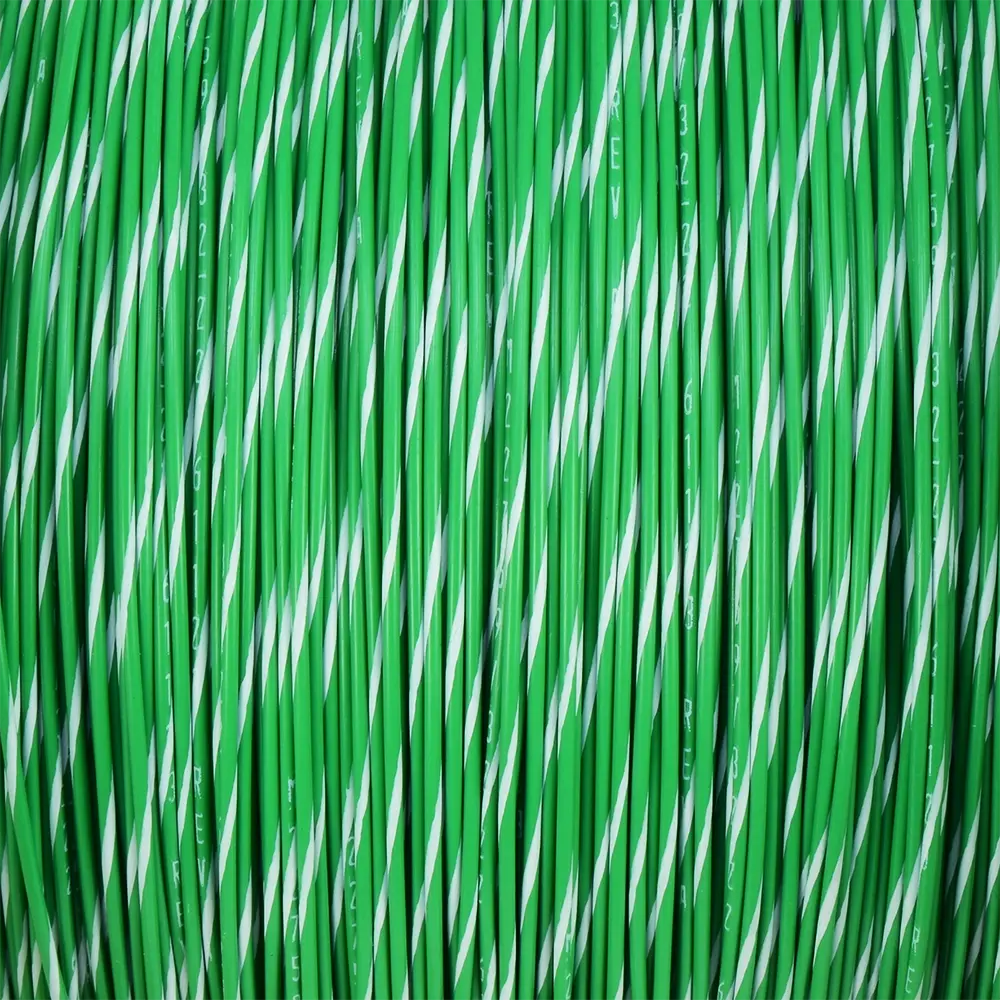 M22759/32-22-59 Green/White BTF Stripe - M22759/32-22-59-PRSP, image 1 of 2