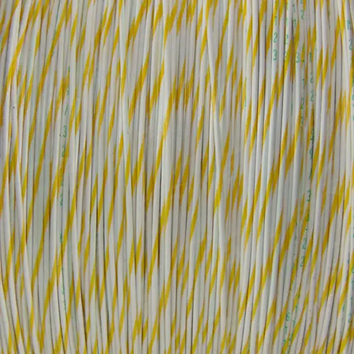 M22759/32-22-94 White/Yellow BTF Stripe - M22759/32-22-94-PRSP, image 1 of 2