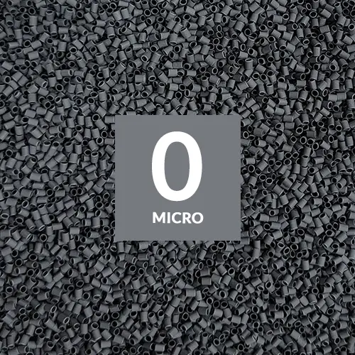 1/16" Black Micro IDENT Refill 500PCS - 0625-BLACK-500