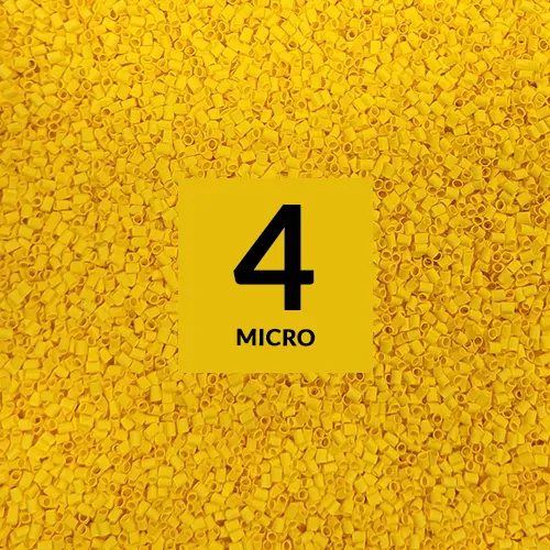 1/16" Yellow Micro IDENT Refill 500PCS - 0625-YELLOW-500