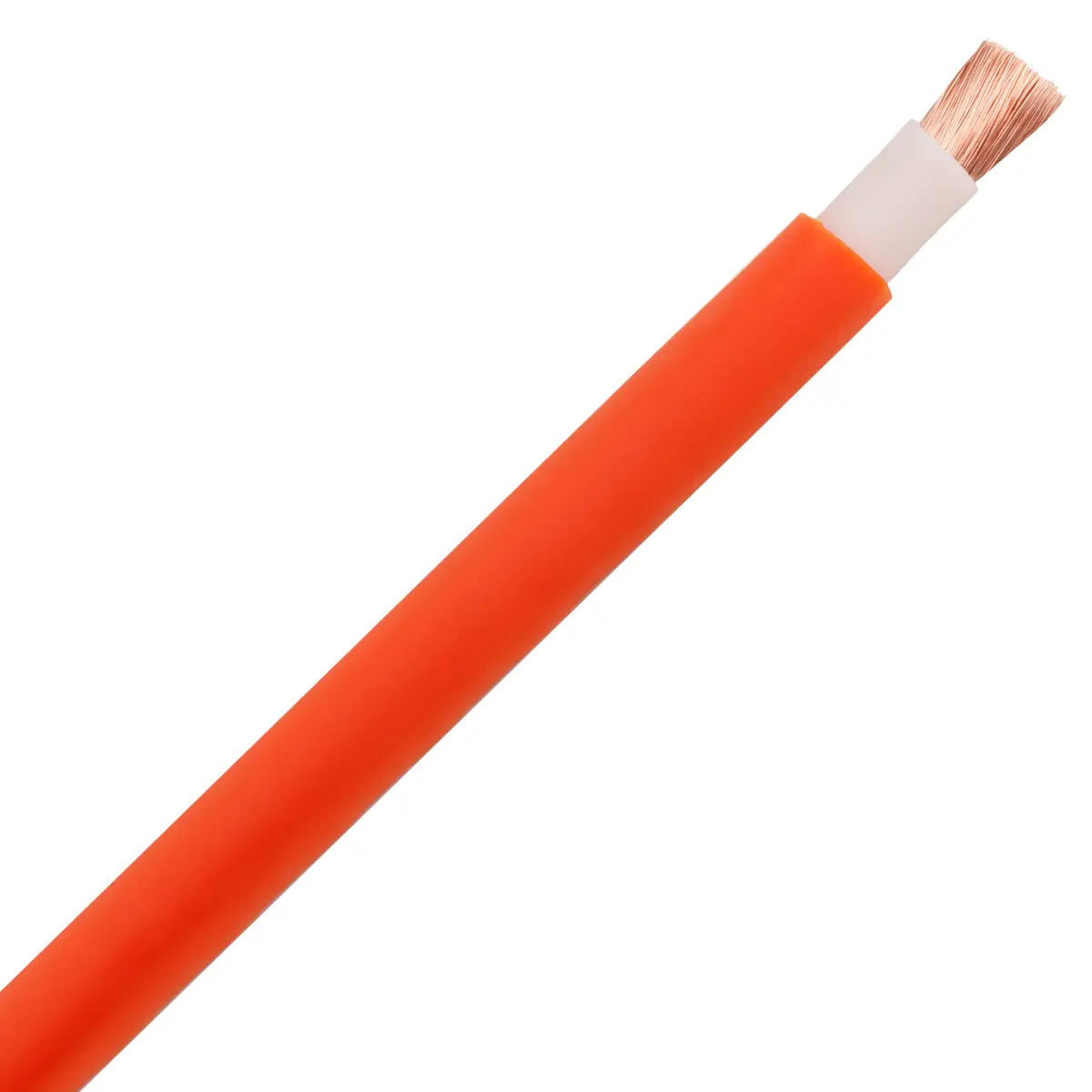 1/0 Motorsport Battery Cable Orange - 1/0CBL-OG