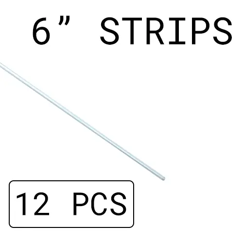 1/16", Clear, Refill, 12 X 6in PCS - 1/16-CLR-RF