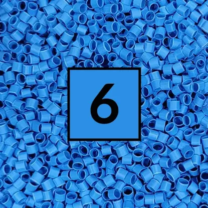 1/8" Blue IDENT Refill 250PCS - 125-BLUE-250