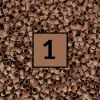 1/8" Brown IDENT Refill 250PCS - 125-BROWN-250