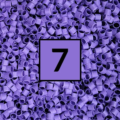 1/8" Violet IDENT Refill 250PCS - 125-VIO-250