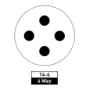 4 Way MIL SPEC Build Your Own Kit - 14-4-KIT