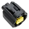 2 Way Black Plug Housing Key A - 184000-1