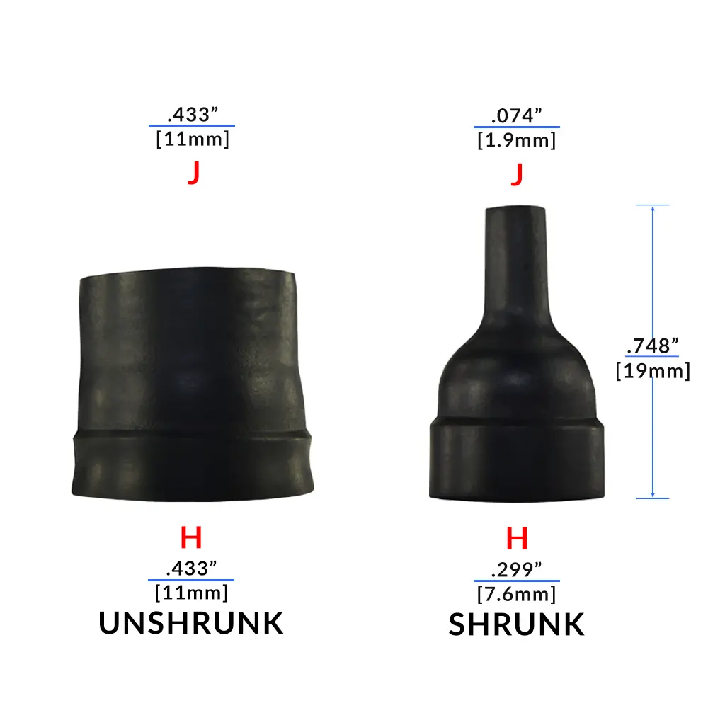 MINIATURE ST, Lipped Boot ASC/ASL/ASU - 204W221-25-G03-0