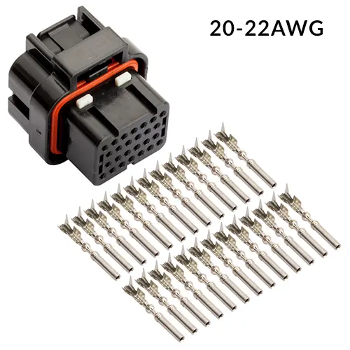 Complete 26 Way Conn Kit, 22-20AWG - 26POS-KIT-22