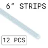 3/8", Clear, Refill, 12 X 6in PCS - 3/8-CLR-RF