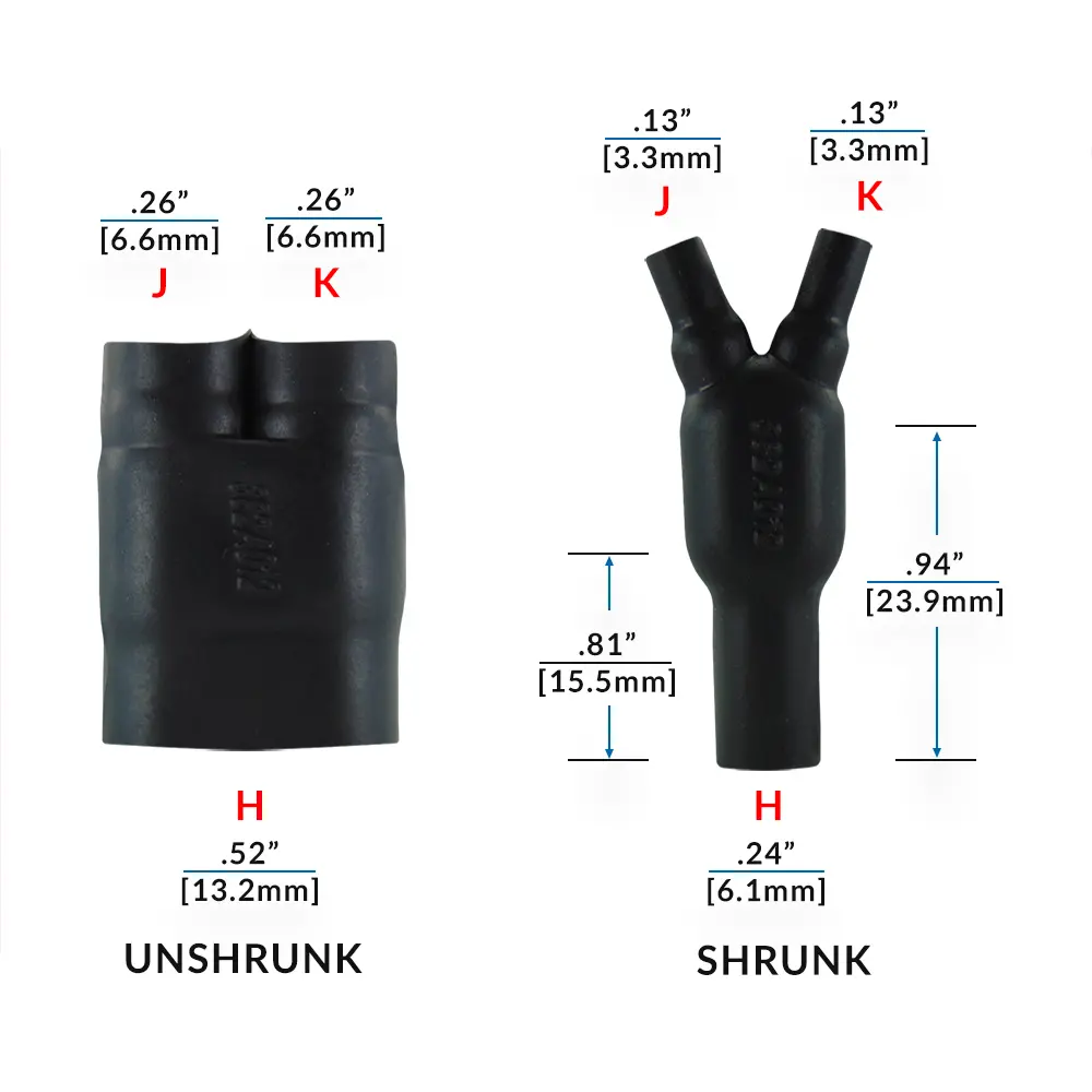 Y Heat Shrink Boot - 382A012-25-0
