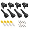 4 CYL Injector Connector Kit W ST Boots - 4CYLK-ST