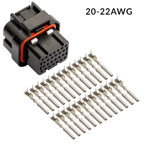 26 Way, Connector Kit, KEYWAY 2, 20AWG - 68131