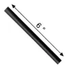 1/2", ATUM , 4:1 , (8) 6"PCS - 6IN-ATUM-12/3