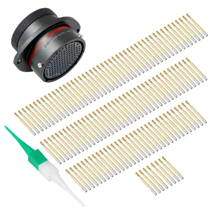 8STA,128 Way,FLG,SKT,N Key,Red - 8STA0-24-35SN