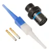 8STA,2 Way,Inline,SKT,B Key,Blue - 8STA1-10-02SB