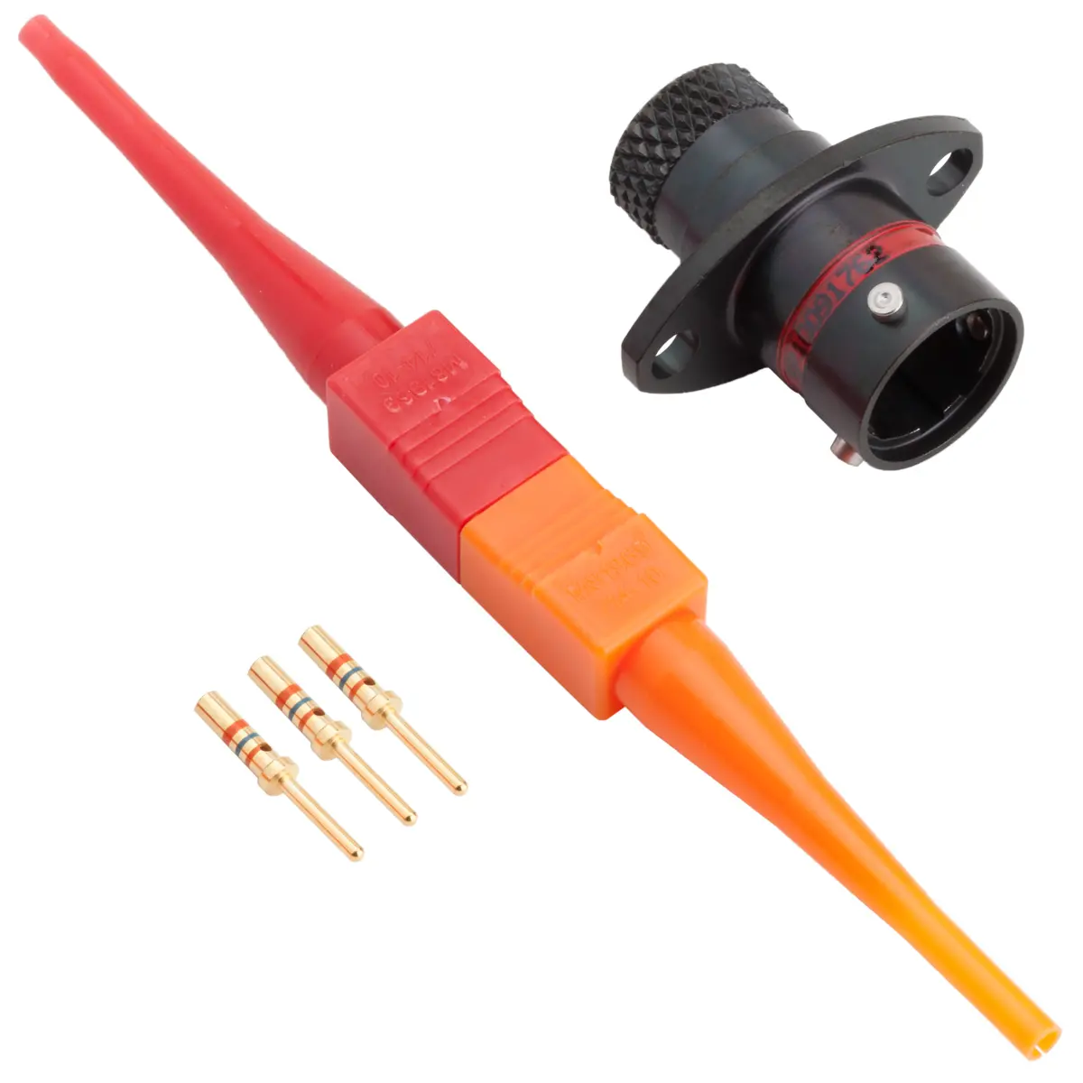 AS,3 Way,FLG,Pin,N Key,Red - AS007-98PN