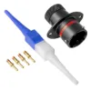 AS,4 Way,FLG,Pin,N Key,Red - AS012-04PN
