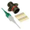 AS,22 Way,FLG,Pin,N Key,Red - AS012-35PN