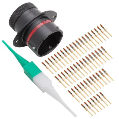 AS,55 Way,FLG,Pin,N Key,Red - AS016-35PN