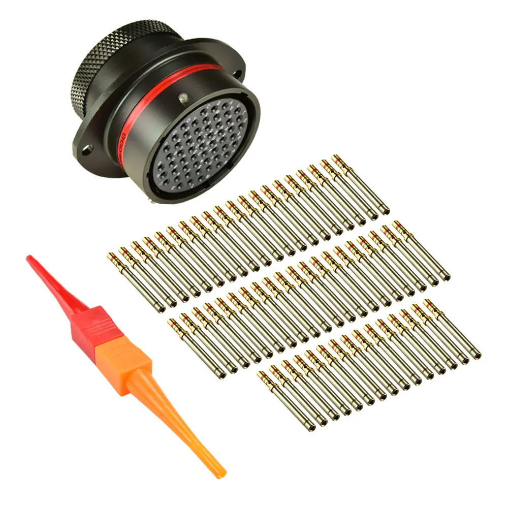 AS,55 Way,FLG,SKT,N Key,Red - AS022-55SN