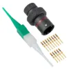 AS,13 Way,Inline,Pin,N Key,Red - AS110-35PN