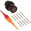 AS,10 Way,Inline,SKT,N Key,Red - AS112-98SN