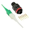 AS,6 Way,PLG,Pin,N Key,Red - AS608-35PN