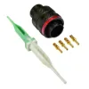 AS,4 Way,PLG,Pin,N Key,Red - AS612-04PN