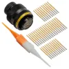 ASDD,41 Way,PLG,Pin,A Key,Yellow - ASDD612-41SA