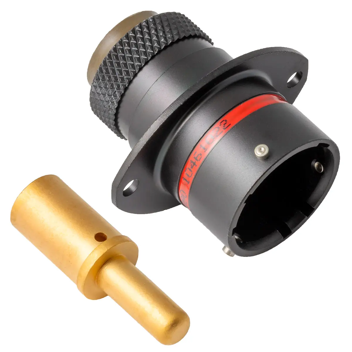 ASHD,1 Way,FLG,Pin,N Key,Red,35MM - ASHD014-1PN-C35