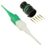 ASL,5 Way,Inline,Pin,D Key,Green - ASL106-05PD-HE