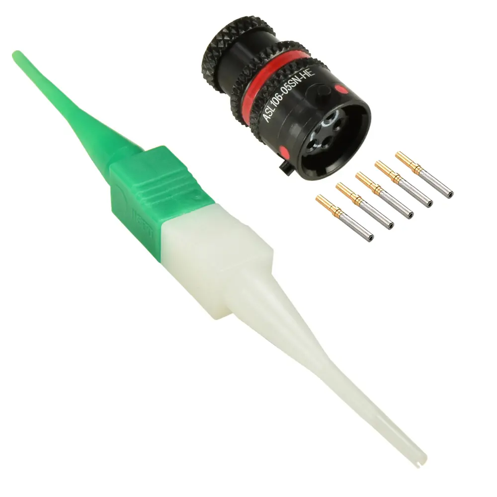 ASL,5 Way,Inline,SKT,N Key,Red - ASL106-05SN-HE