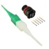 ASL,5 Way,PLG,SKT,N Key,Red - ASL606-05SN-HE