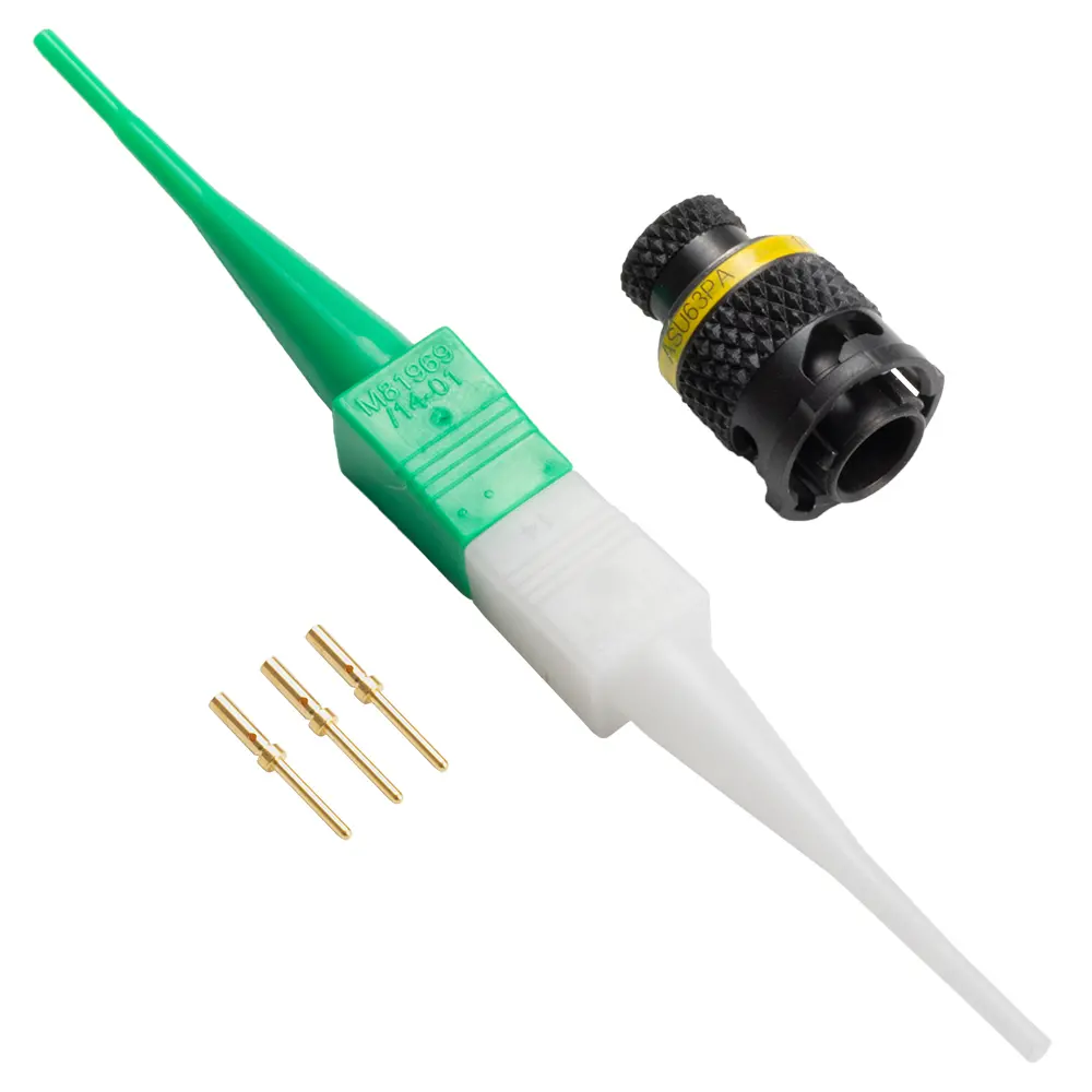 ASU,3 Way,PLG,Pin,A Key,Yellow - ASU603-03PA-HE