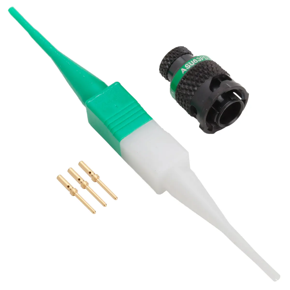 ASU,3 Way,PLG,Pin,D Key,Green - ASU603-03PD-HE