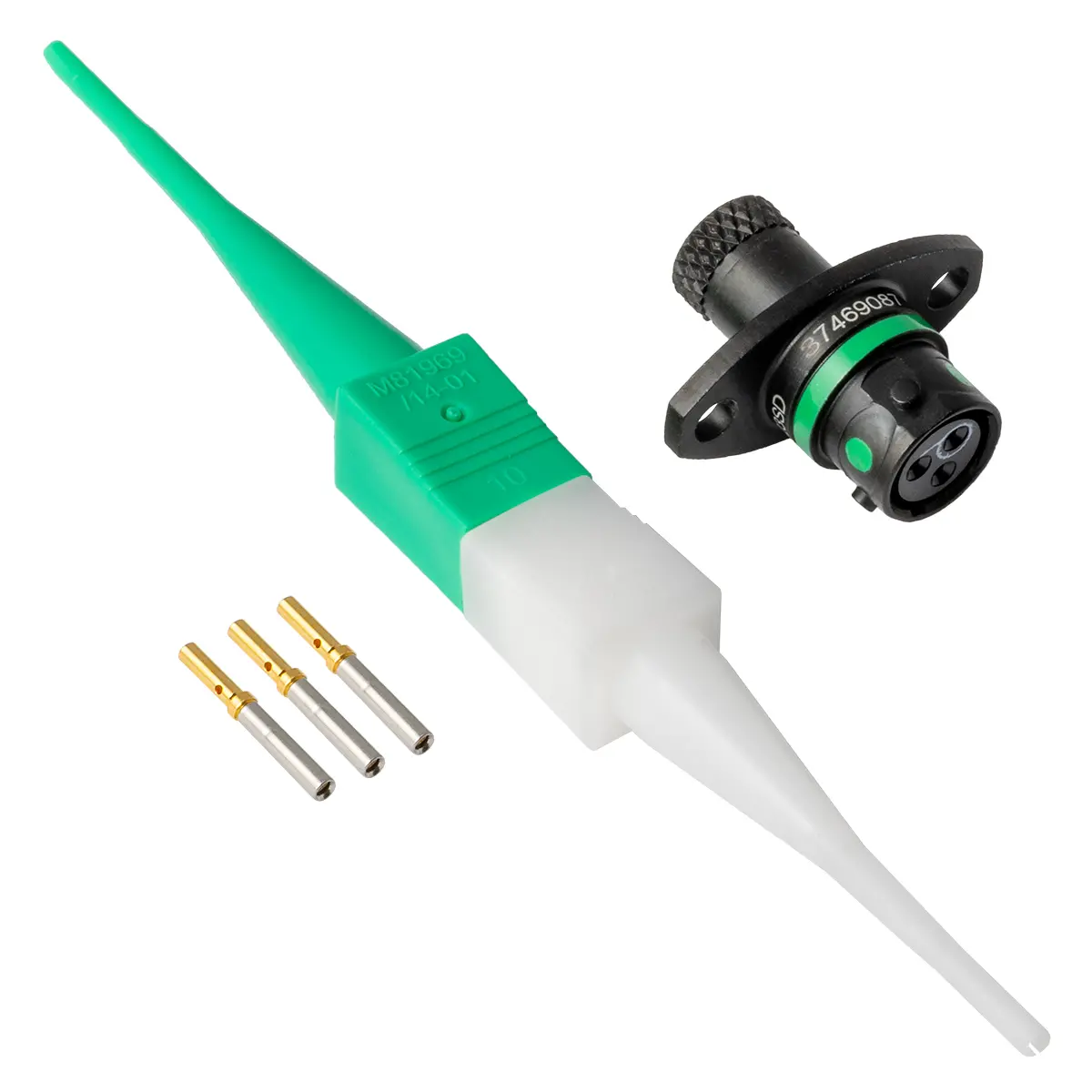 ASX,3 Way,SKT,FLG,D Key,Green - ASX002-03SD-HE