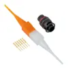 ASX,6 Way,PLG,Pin,N Key,Red - ASX602-06PN-HE
