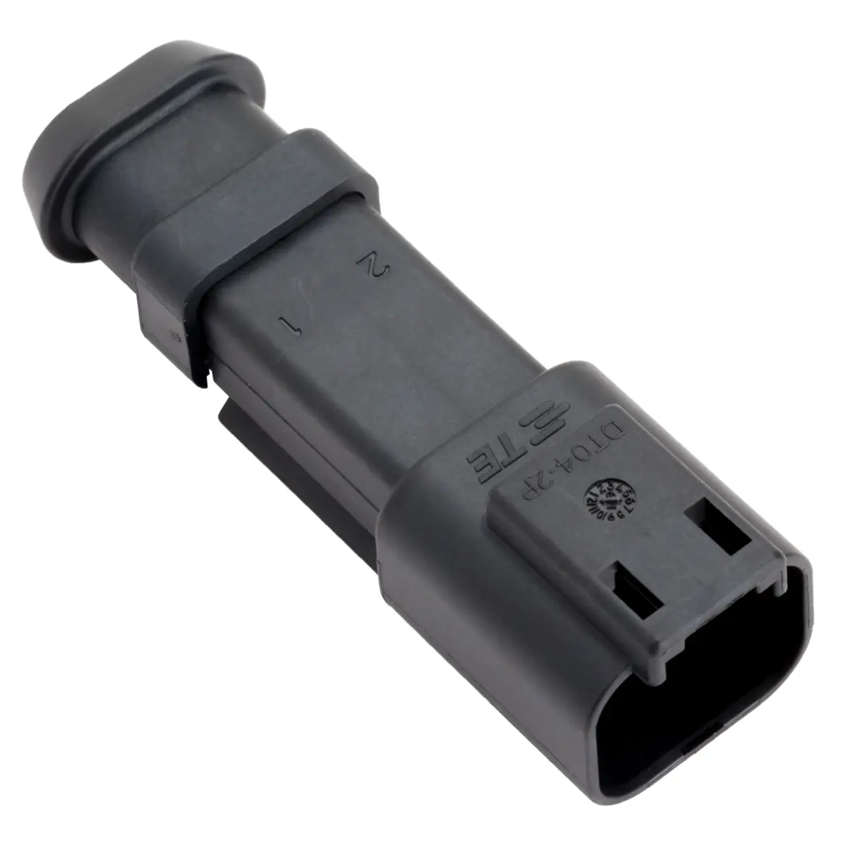 DT 2 Way Receptacle Black Shrink Boot - DT04-2P-CE09