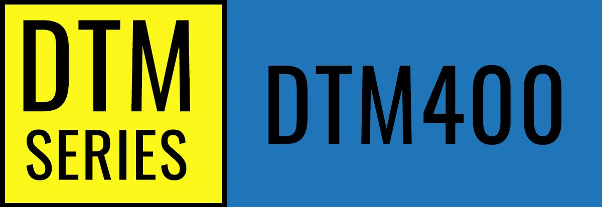 FRONT Label for DTM400 - DTM400-FRONT-LABEL
