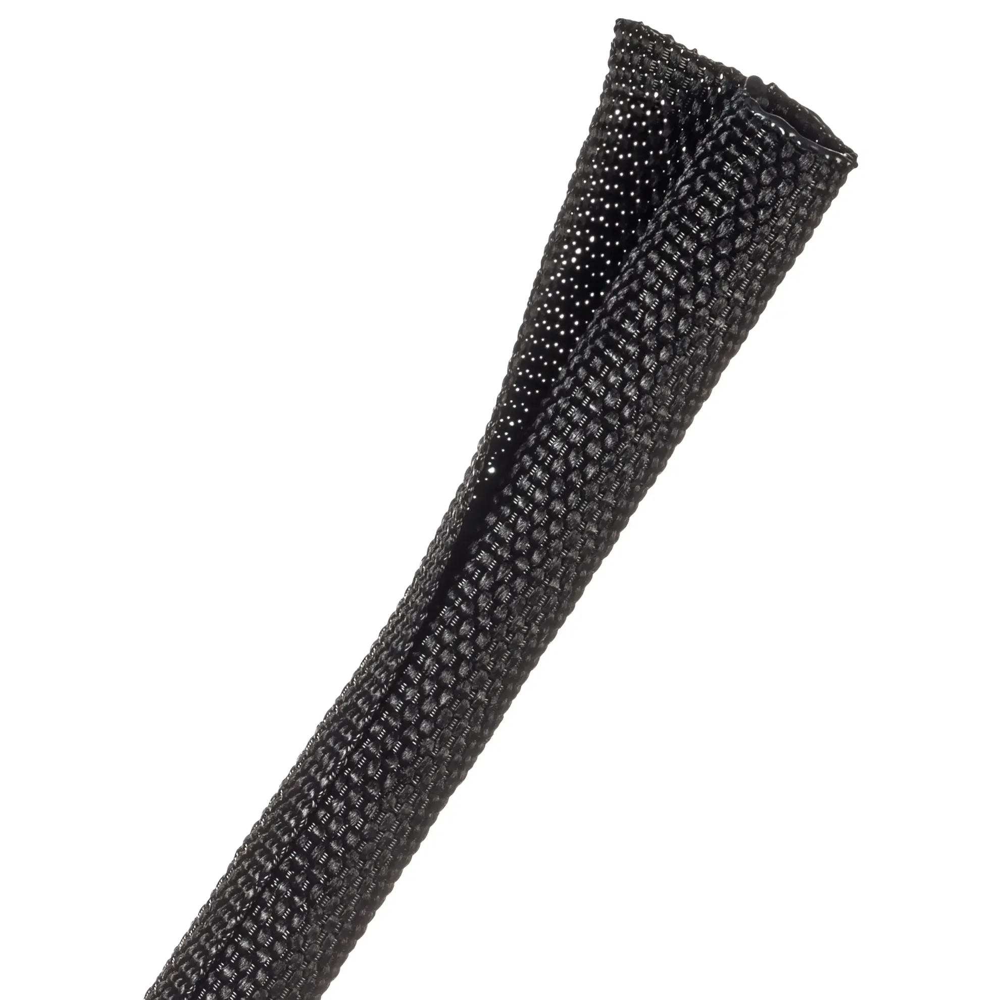 F6, Woven , Split Braid , 3/8" - F6W0.38BK