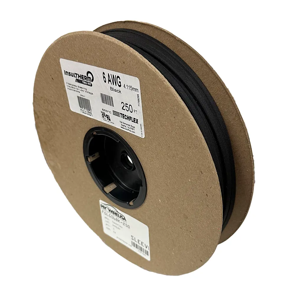 5/32" Size 6 INSULTHERM Sleeve 250FT,SP - FGLG06BK-250