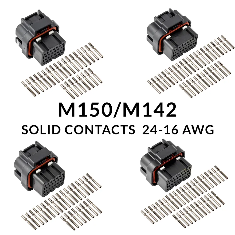 M150 ECU CONN Kit, Solid Contacts,Nickel - M150-CONN-KIT-SSC