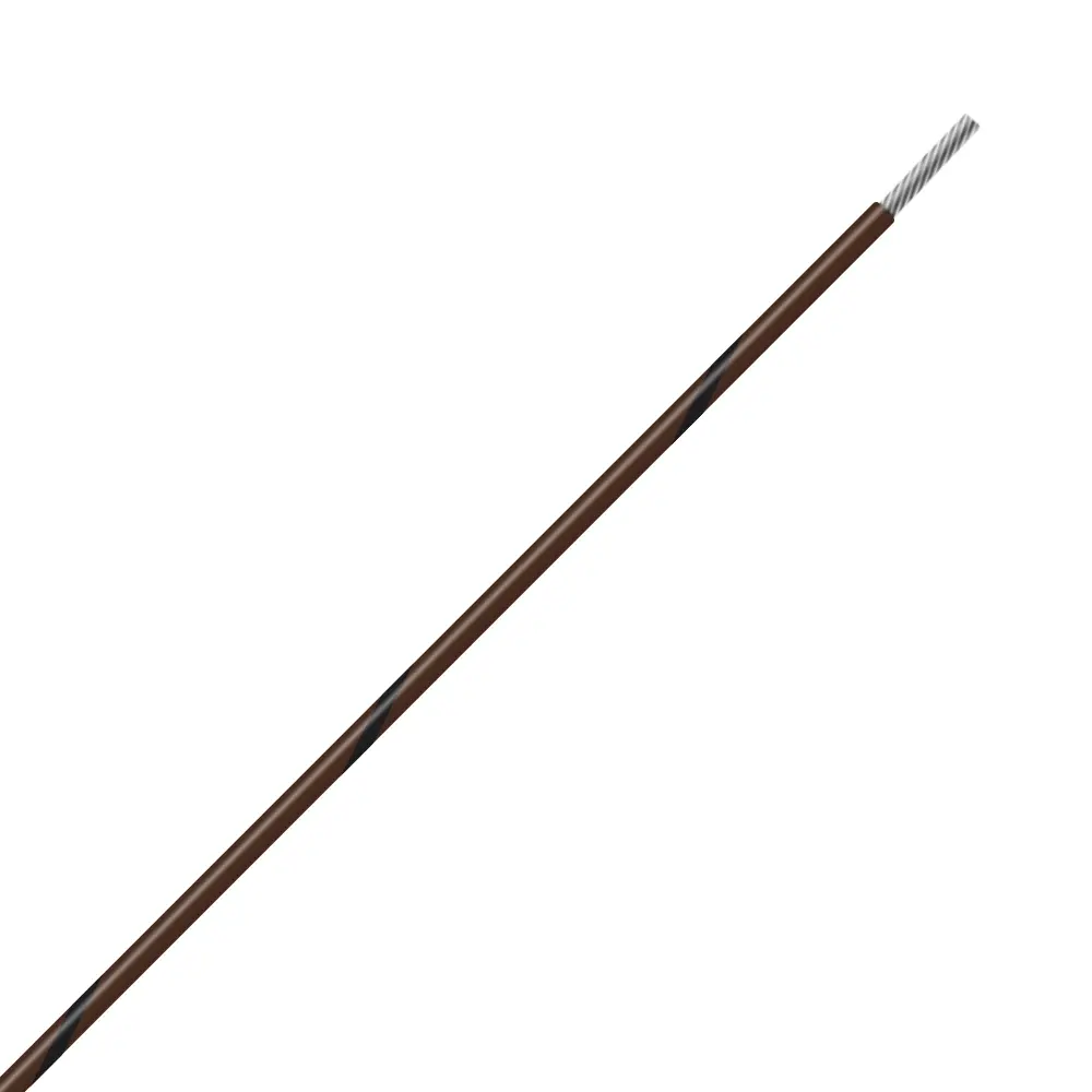 Brown/Black Wire Tefzel 10 AWG - M22759/16-10-10
